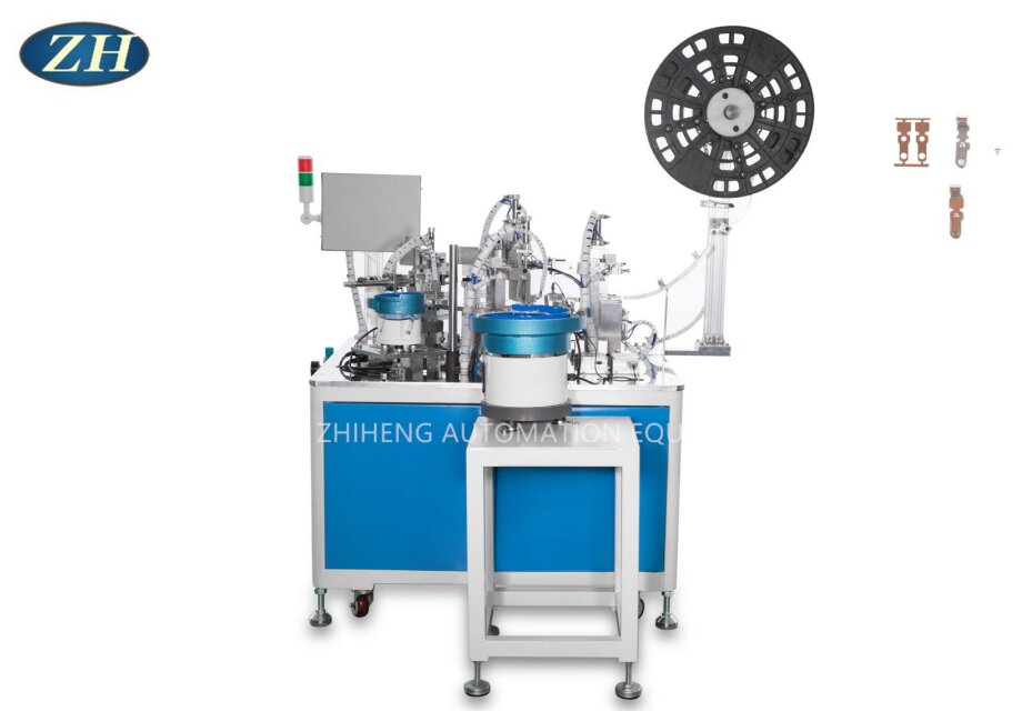 Kəmər qidalandırıcıyı Riveting Maşın xətti asanlaşdırmaq asandır