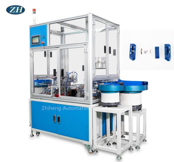 Alətdə təkan blok montajı machine xətti asanlaşdırmaq asandır